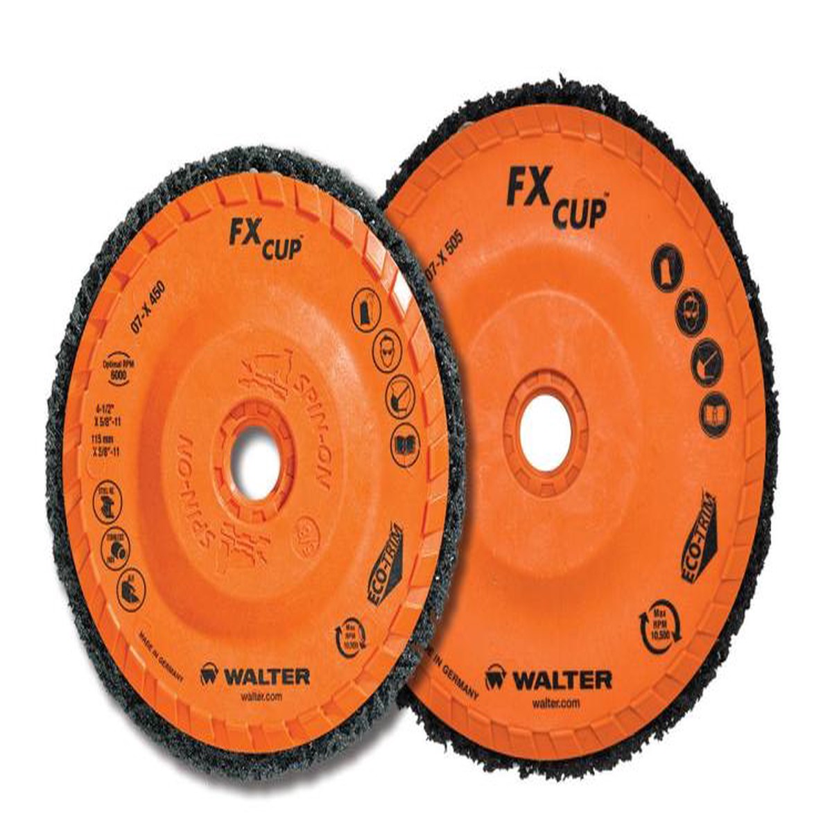 Abrasive Disc - Walter FX Cup , 07X