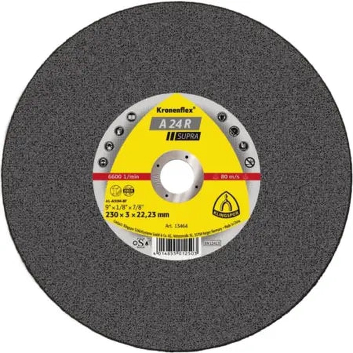 Cut-Off Wheel - Klingspor A 24 R SUPRA Cut-Off Wheel, 13297