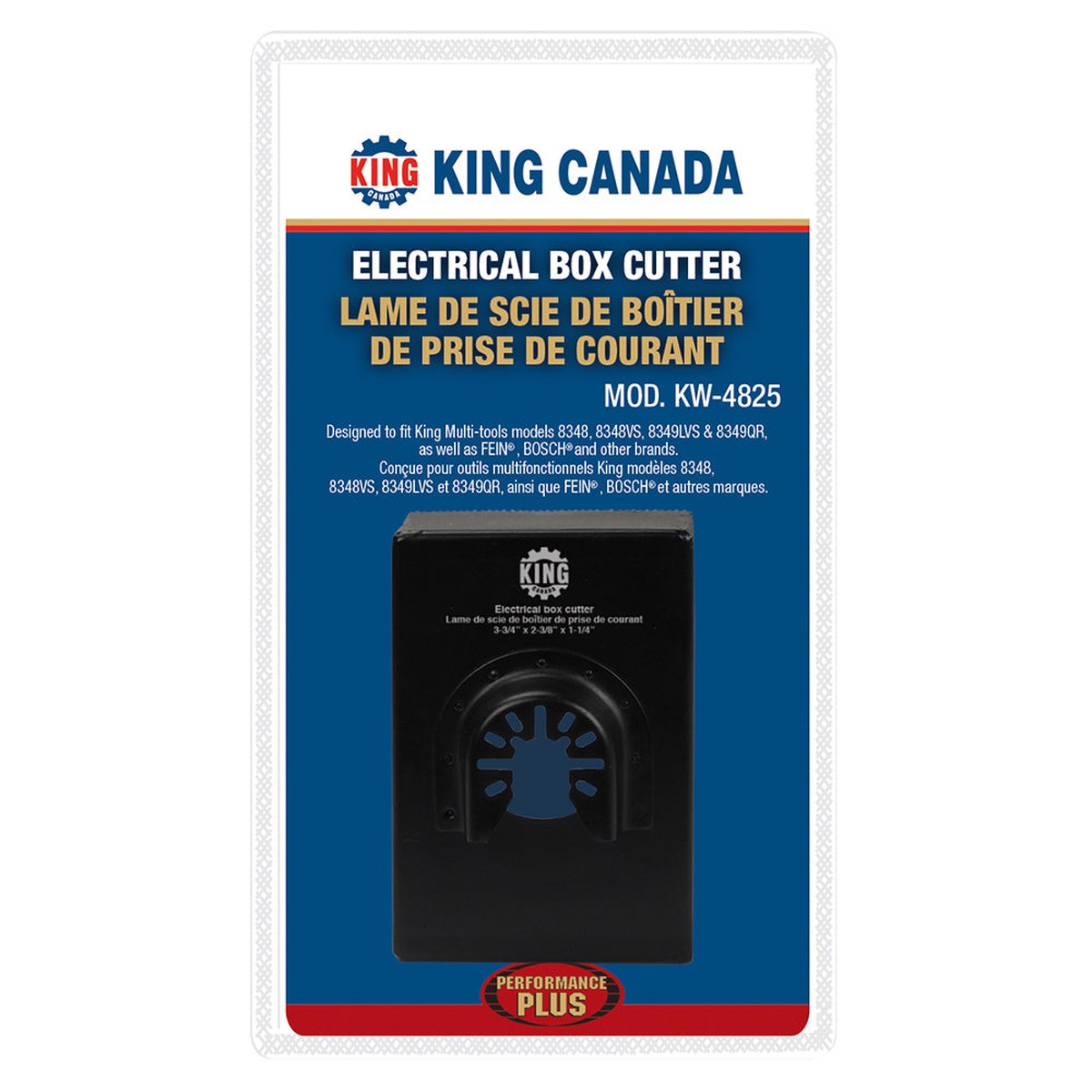 Electrical Box Cutter - King Canada Electrical Box Cutter, KW-4825