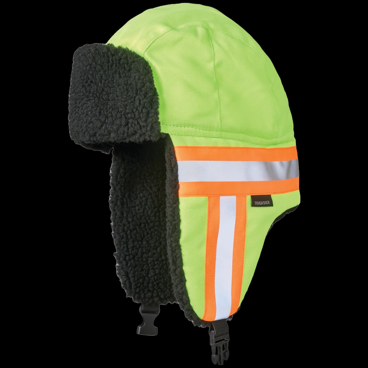 Hat - Tough Duck Hi-Vis Aviator Hat with Contrast Tape Backing, SA13