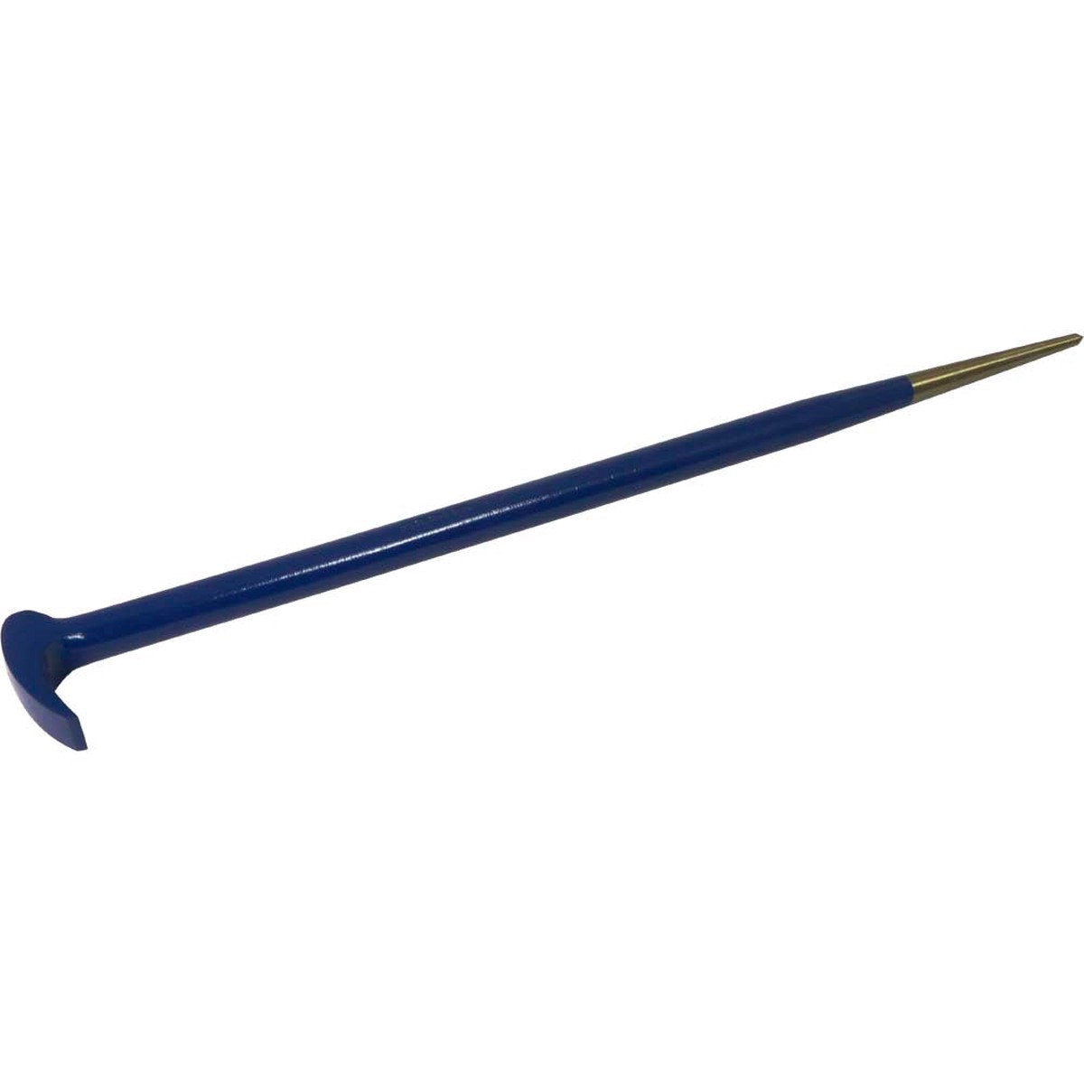 Pry Bar - Gray Tools Rolling Head Pry Bars, Round Shank With Polished Point, Royal Blue Paint Finish, Various Lengths
