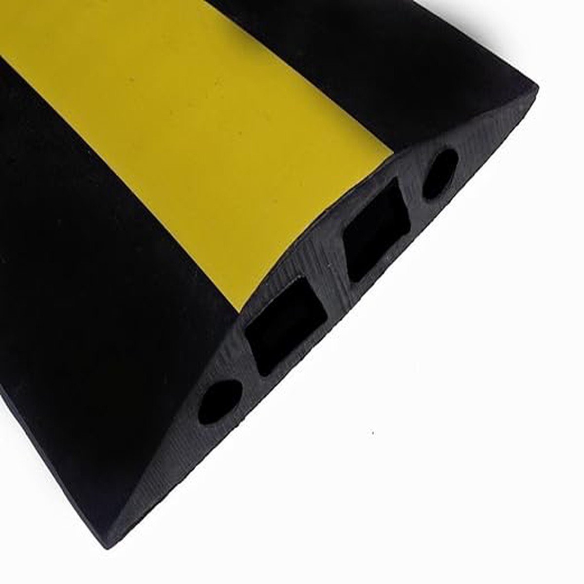 Rubber Cord Cover - Lind Equipment Industrial Cord Cover, 5ft, 1 1/8"H x 5.5" W, RCC305