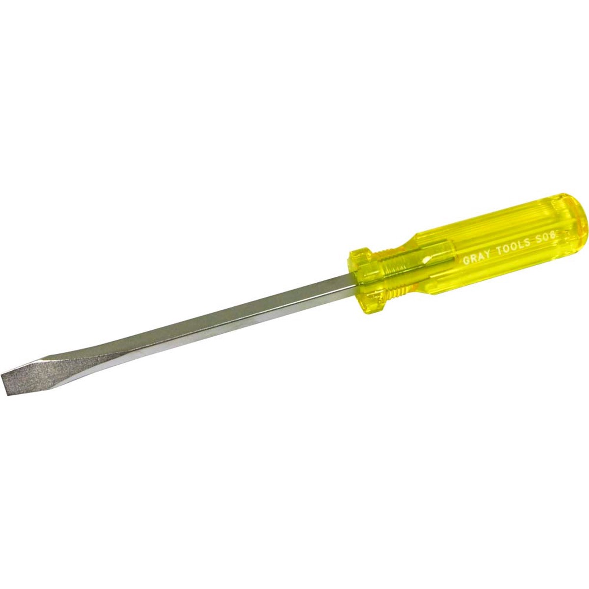 Screwdrivers - Gray Tools Slotted Square Shank Screwdriver, Various Sizes