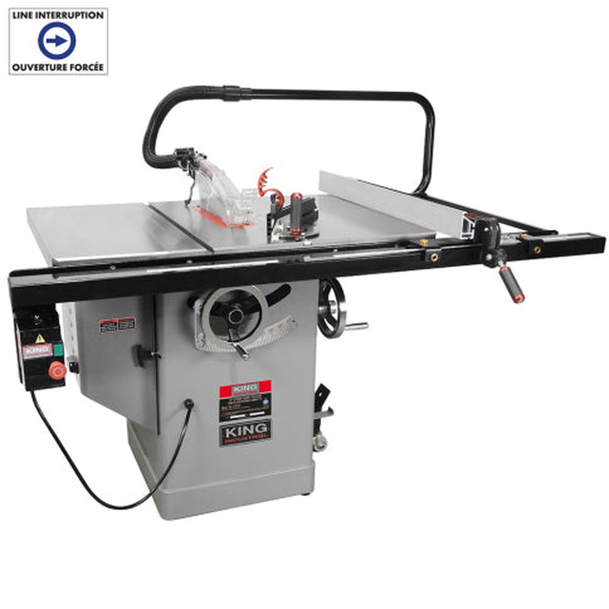 Table Saw - King Canada 10" Extreme Cabinet Table Saw with 30" RIP Fence System, KC-27FXT/H30X