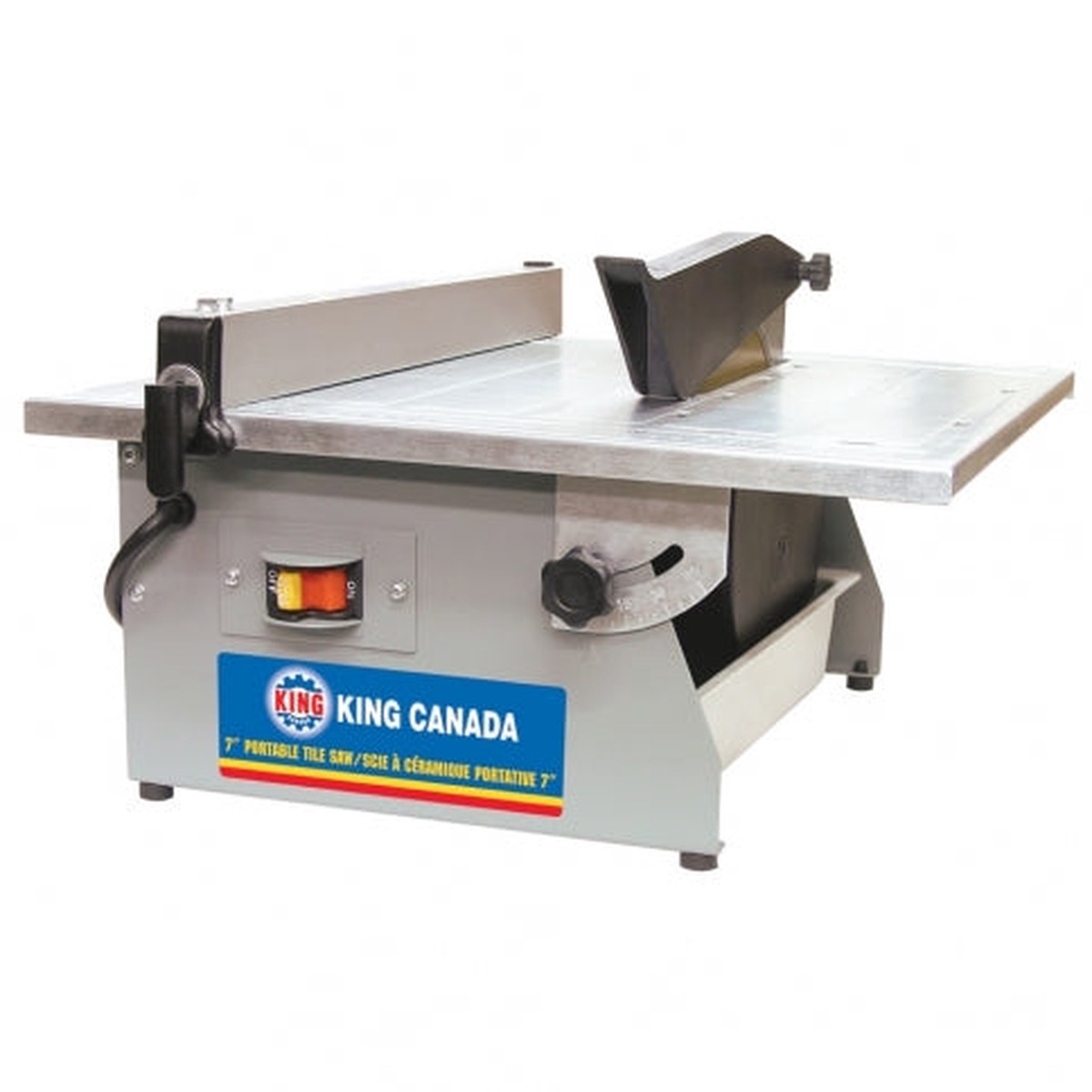 Tile Saw - King Canada 7" Portable Tile Saw, KC-3003N