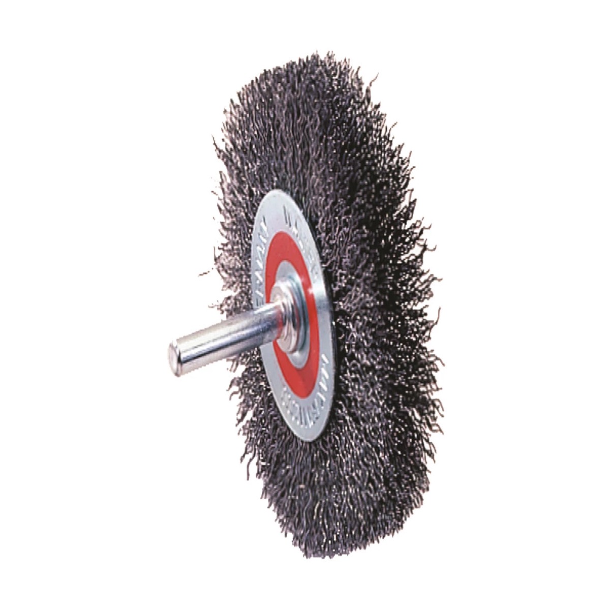 Wire Brush - Walter Mounted Wire Brush For Die Grinders, 4 in (100 mm) Diameter, 0.0118 in (0.30 mm) Wire Size , 6,000 RPM, Wheel, 13C128