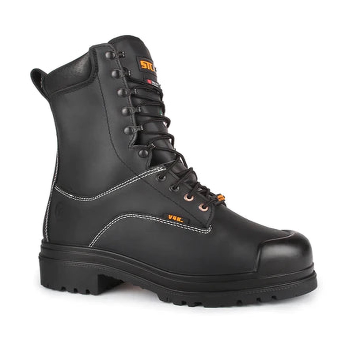 Work Boots - STC Hardrock 10" Leather Work Boots, S22006