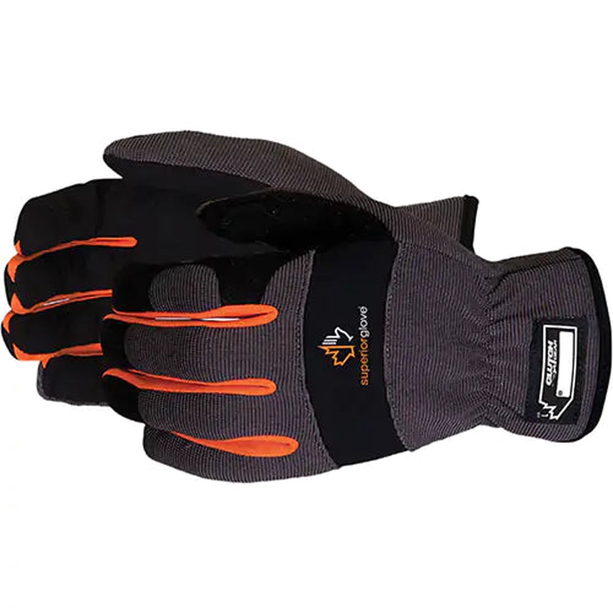 Work Gloves - Superior Glove Clutch Gear Drivers Glove, Synthetic Palm, MXPLE/L