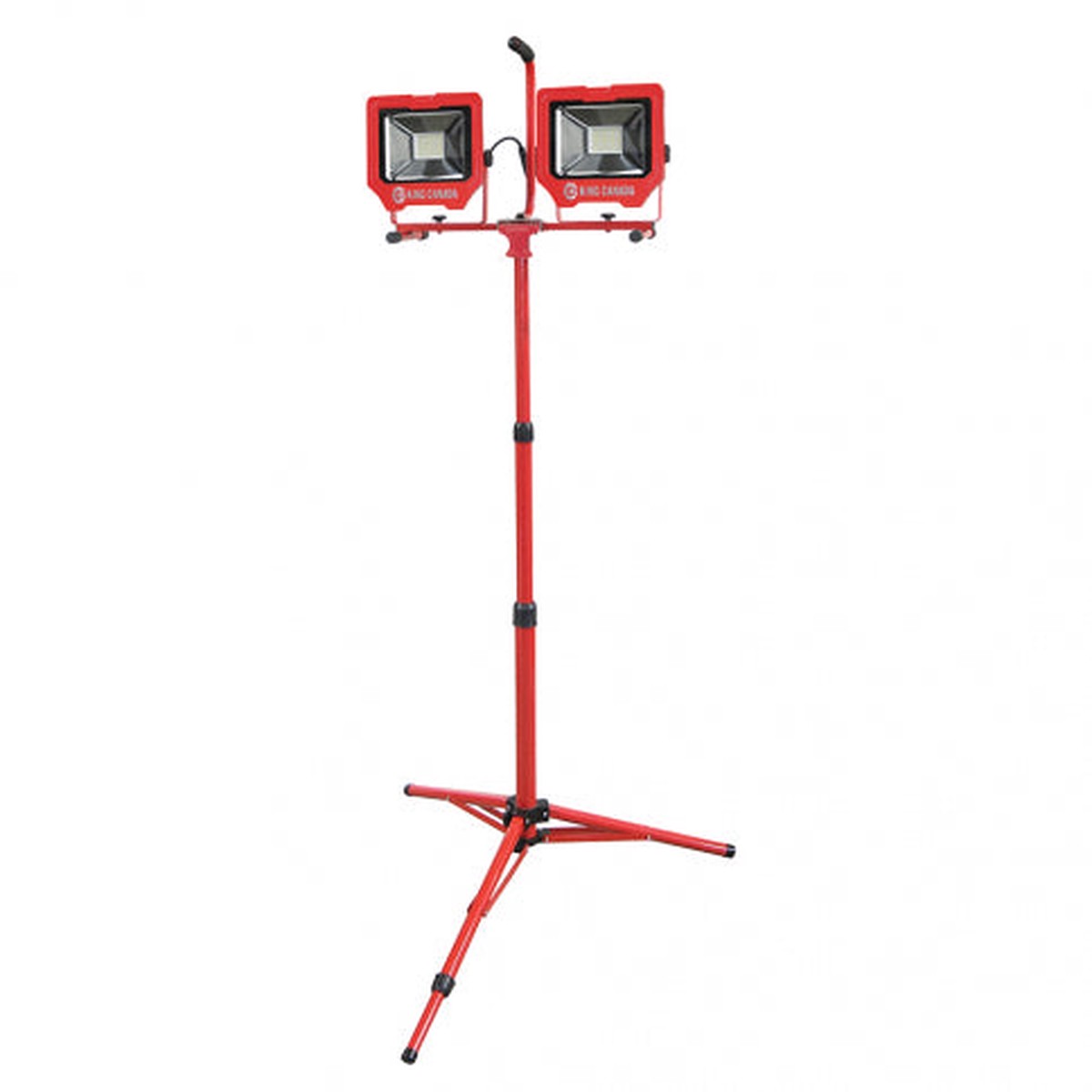 Work Light - King Canada Cordless 8000 Lumen Twin LED Work Light with Tripod, KC-4002LED-ST