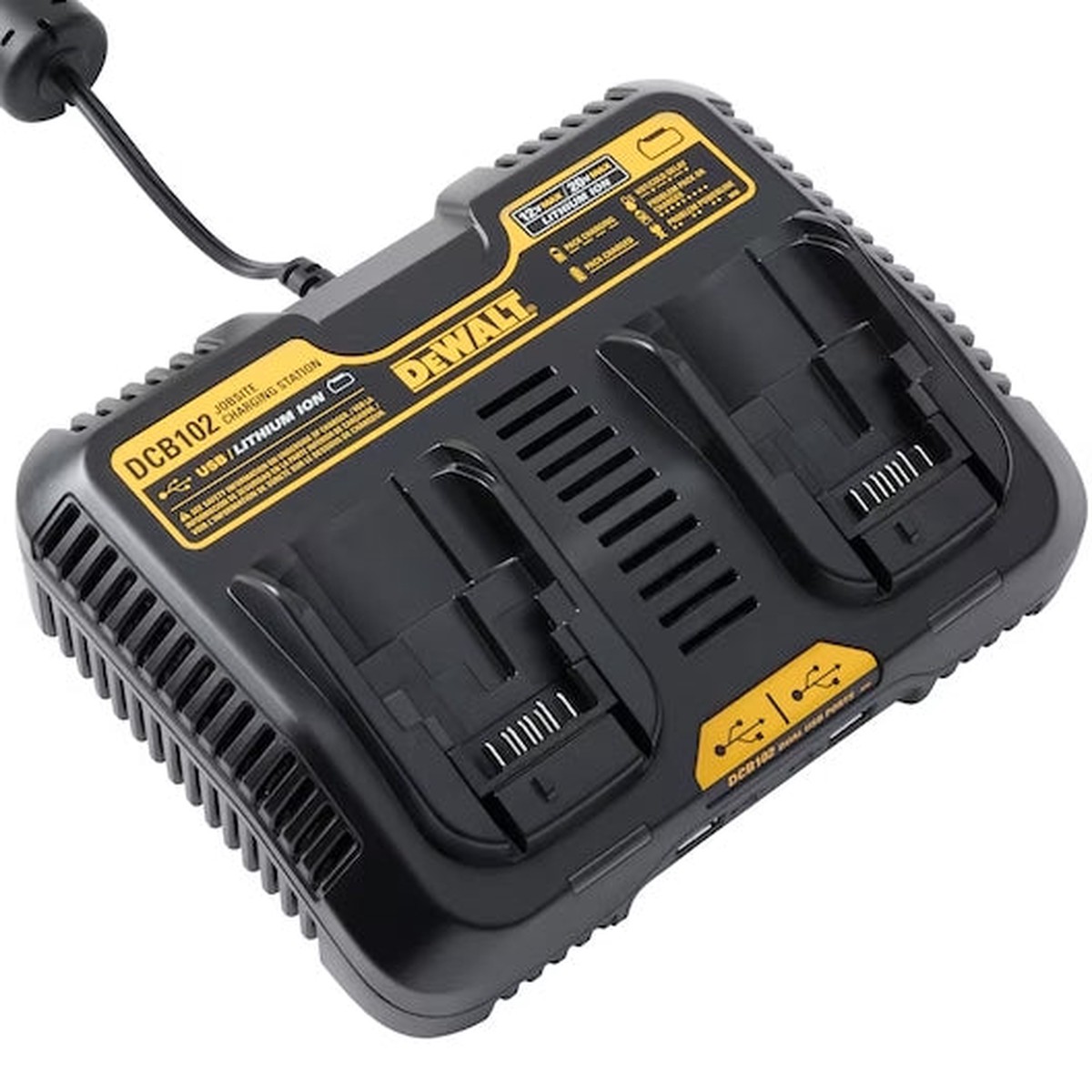 Charger - DeWalt 12V - 20V MAX* Jobsite Charging Station, DCB102