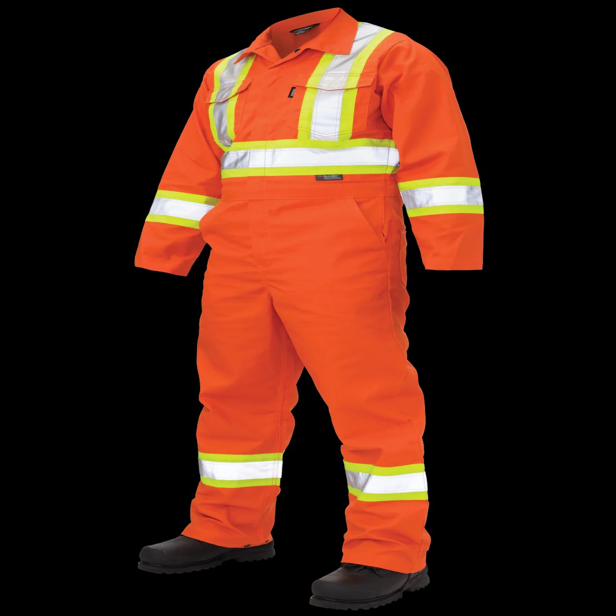 Coverall - Tough Duck Twill Unlined Safety Coverall, S792