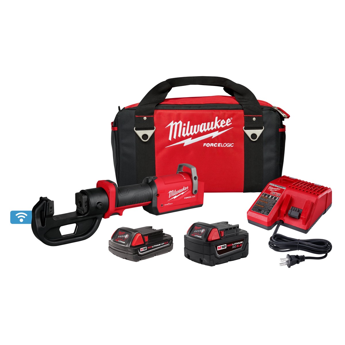 Crimper - Milwaukee M18 FORCE LOGIC 12T Kearney Linear Crimper, 2878K-20
