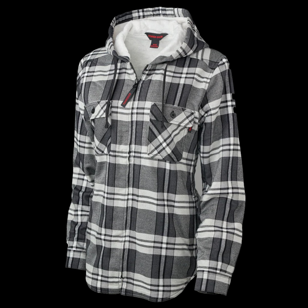 Flannel - Tough Duck Womens Plush Pile-Lined Flannel, WS12