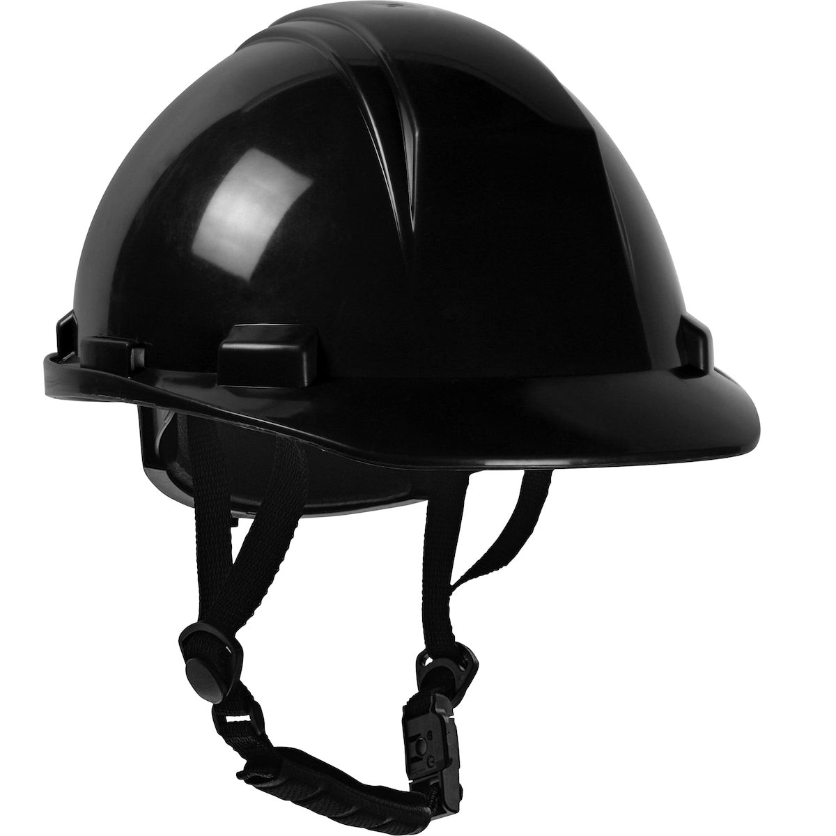 Hard Hat - Mont-Blanc Type II Class E Standard Brim Safety Helmet with HDPE Shell, 4-Point Textile Suspension, Wheel Ratchet Adjustment and 4-Point Chinstrap, HP542R-MCH