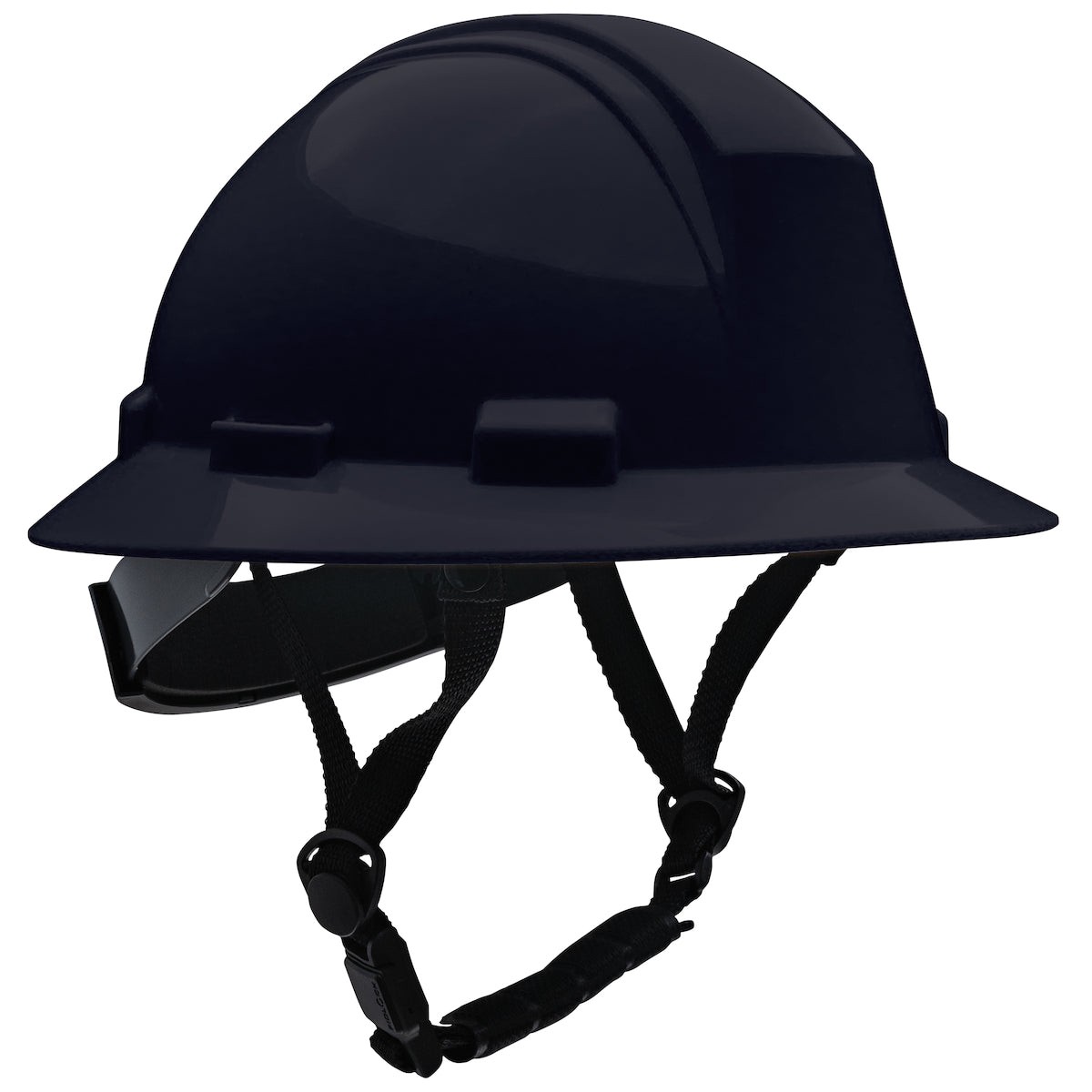 Hard Hat - PIP Kilimanjaro Type II Class E Full Brim Safety Helmet with HDPE Shell, 4-Point Textile Suspension, Wheel Ratchet Adjustment and 4-Point Chinstrap, HP642R-MCH