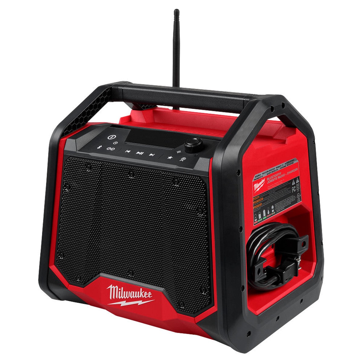Jobsite Radio - Milwaukee M18 BLUETOOTH JOBSITE RADIO + CHARGER, 2956-20