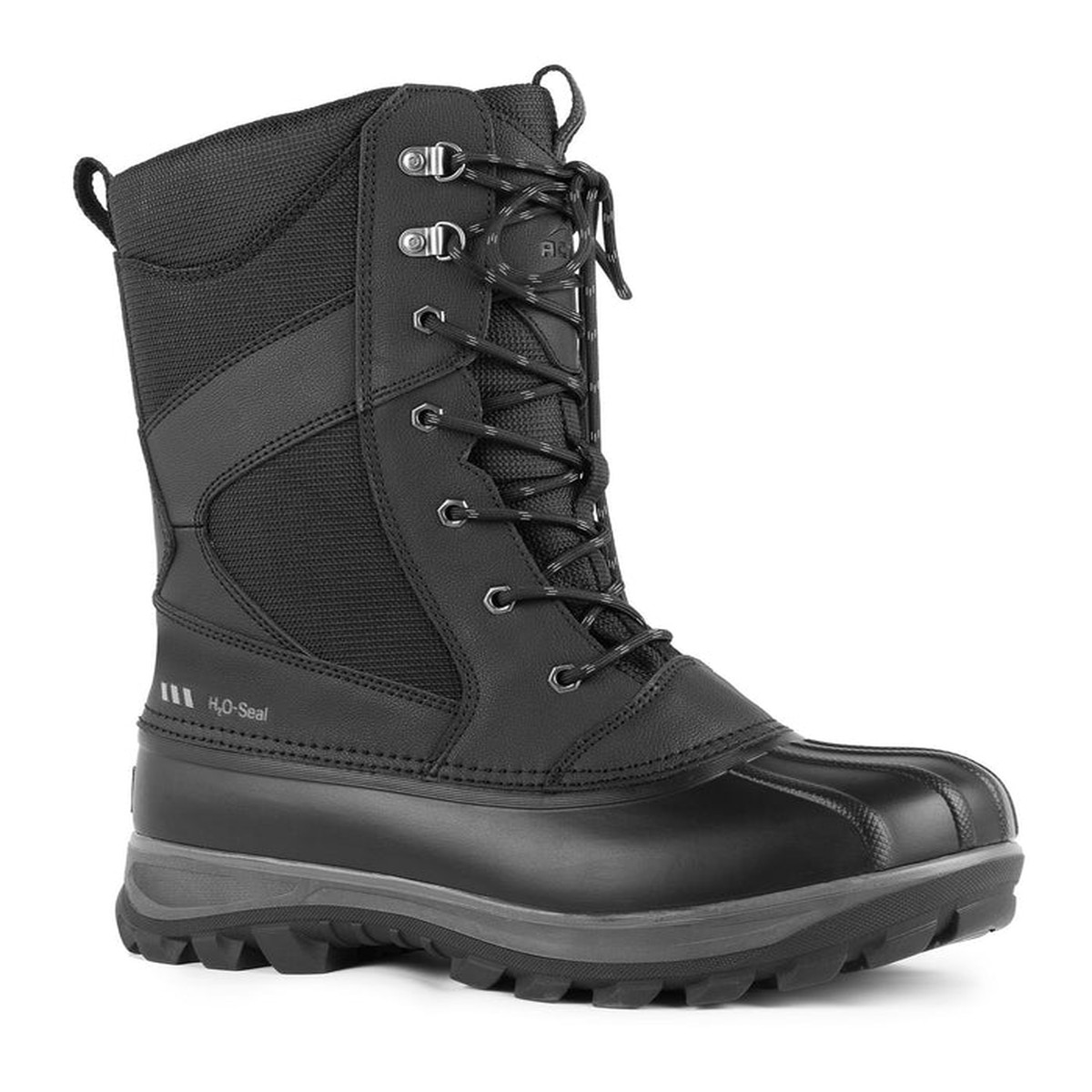 Men's Boots - Acton Finland, Black | 11'' Winter Boots | Removable Felt, A8375