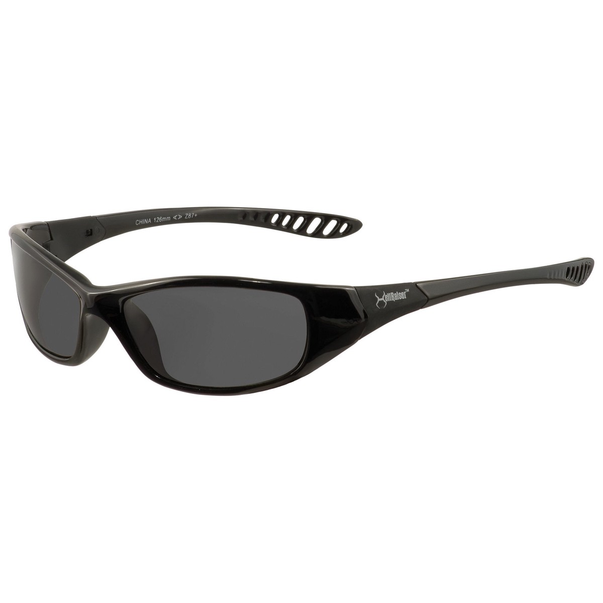 Protective Glasses - Ansell KleenGuard Hellraiser Safety Glasses, Smoke, Uncoated, 25714