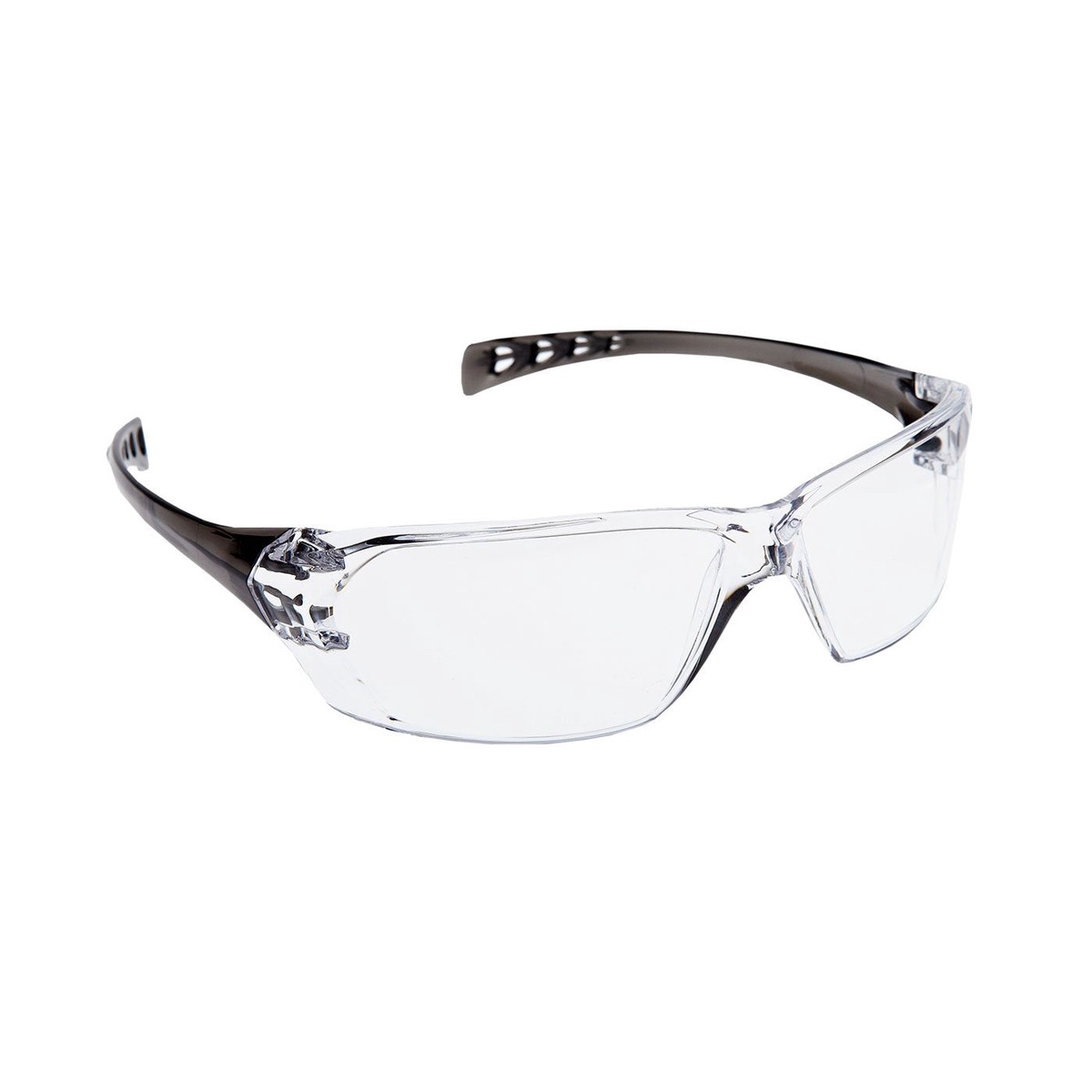 Protective Glasses - Dynamic Solus Rimless with Smoke Temple and 3A Coating, Clear, EP550-C