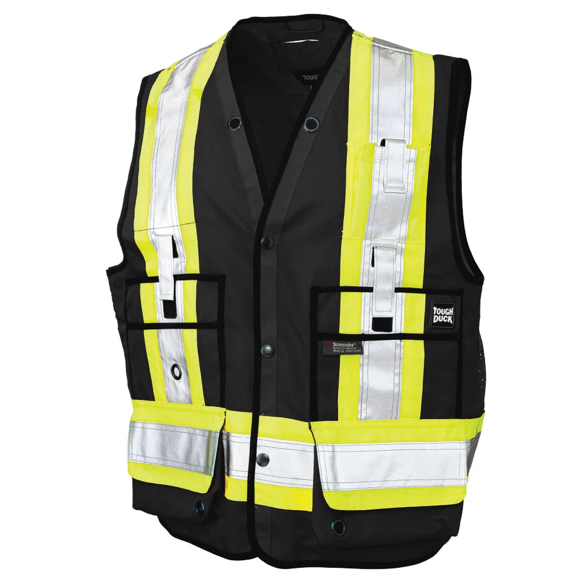 Safety Vest - Tough Duck Poly Twill Surveyor Safety Vest, S313