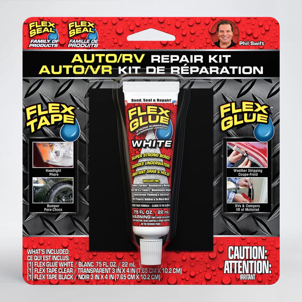 Sealant - Flex Seal Auto/RV Repair Kit, KITAUTOCMINI