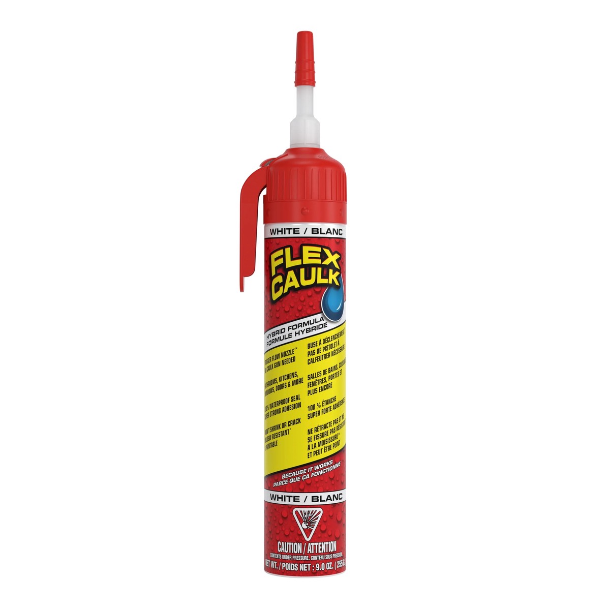 Sealant - Flex Seal Hybrid or Silicone Flex Caulk, White or Clear