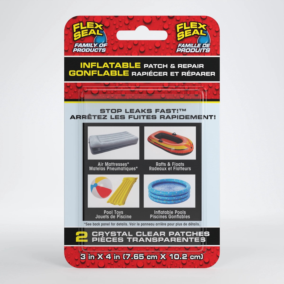 Sealant - Flex Seal Inflatable Patch & Repair Kit, KITPVCC3X4