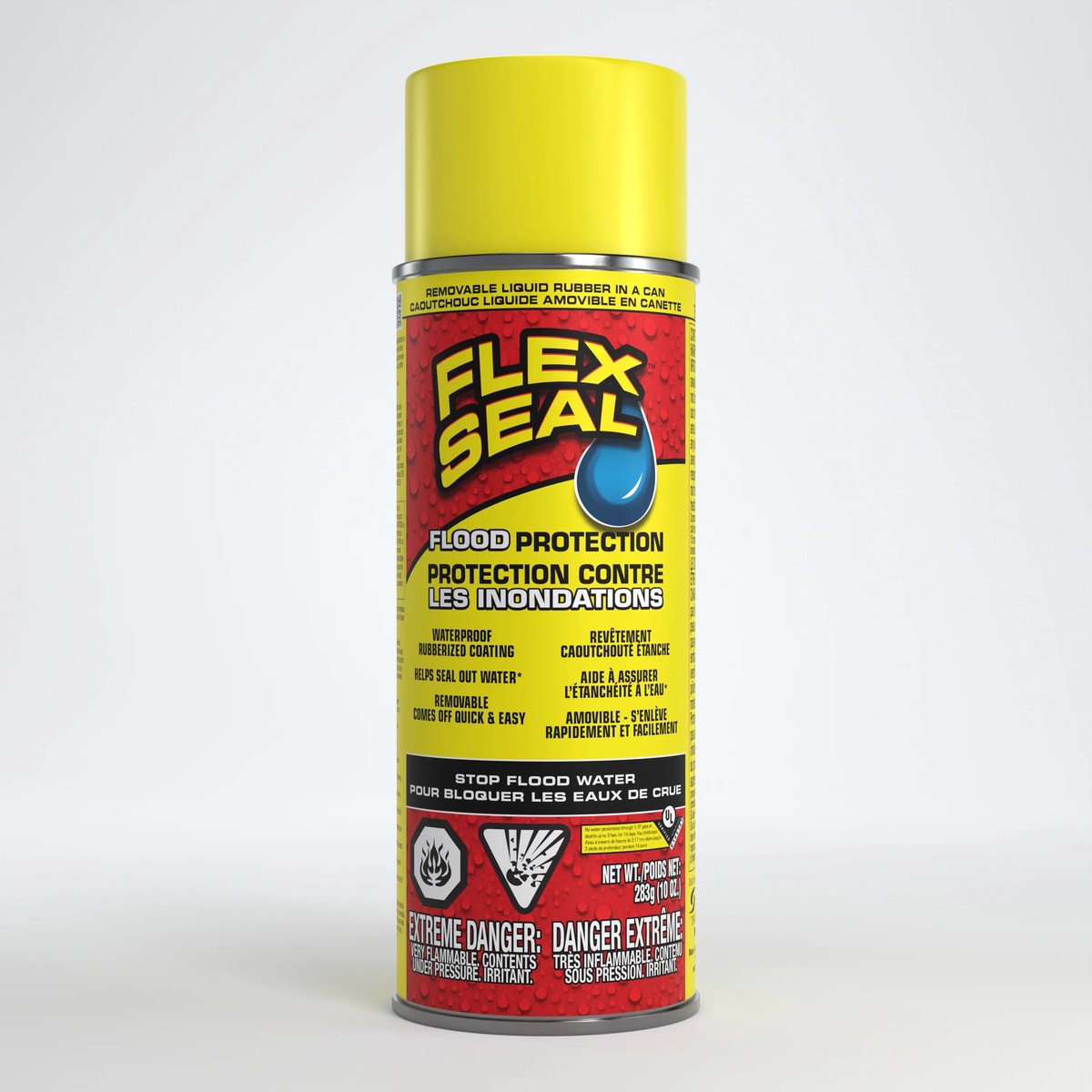 Sealant - Flex Seal Spray Flood Protection, Yellow, CN573YEL16