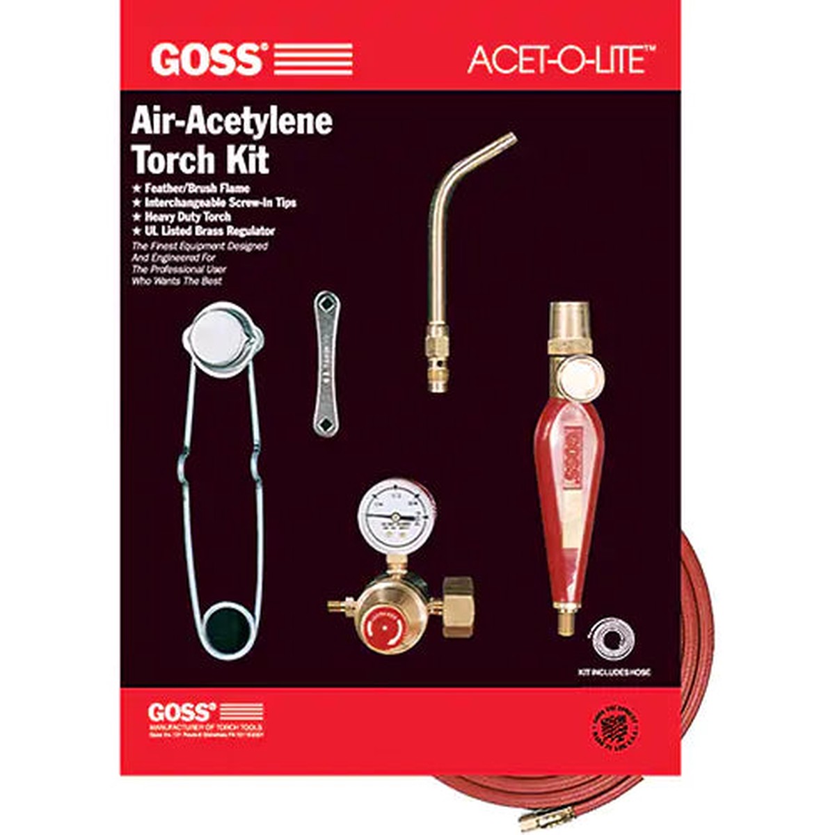 Torch Kit - Goss Screw-in Style Torch Kit, KP-102