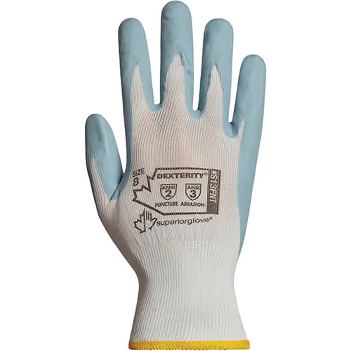 Work Gloves - Superior Glove Nylon Foam Nitrile Palm Coat Work Glove, S13FNT-6