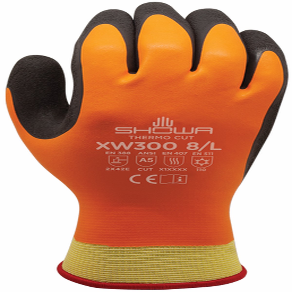Cut-Resistant Gloves - Showa XW300 Insulated Extreme Cold Protection Cut-Resistant Gloves, XW300