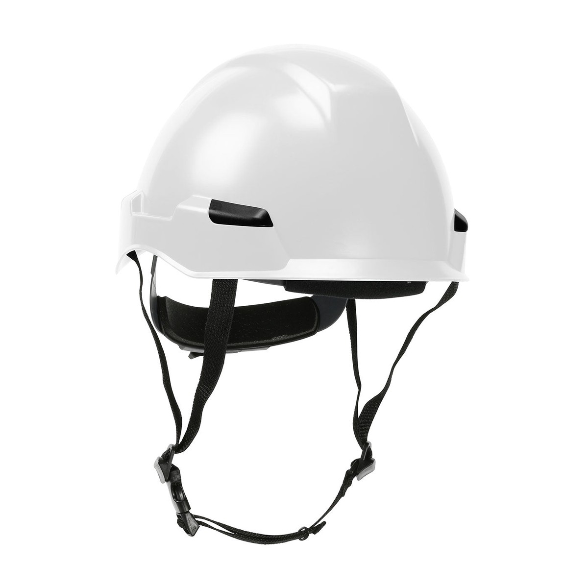Hard Hat - Rocky Type II Class E, Industrial Climbing Helmet with Polycarbonate / ABS Shell, Hi-Density Foam Impact Liner, Nylon Suspension, Wheel Ratchet Adjustment and 4-Point Chin Strap, HP142R