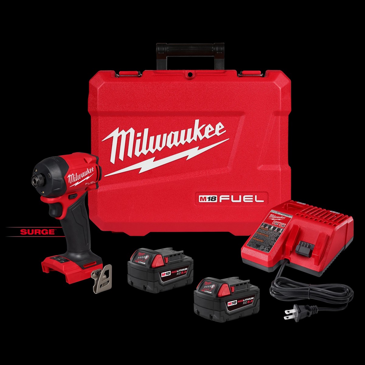 Hydraulic Driver Kit - Milwaukee M18 FUEL SURGE 1/4" Hex Hydraulic Driver Kit, 2761-22