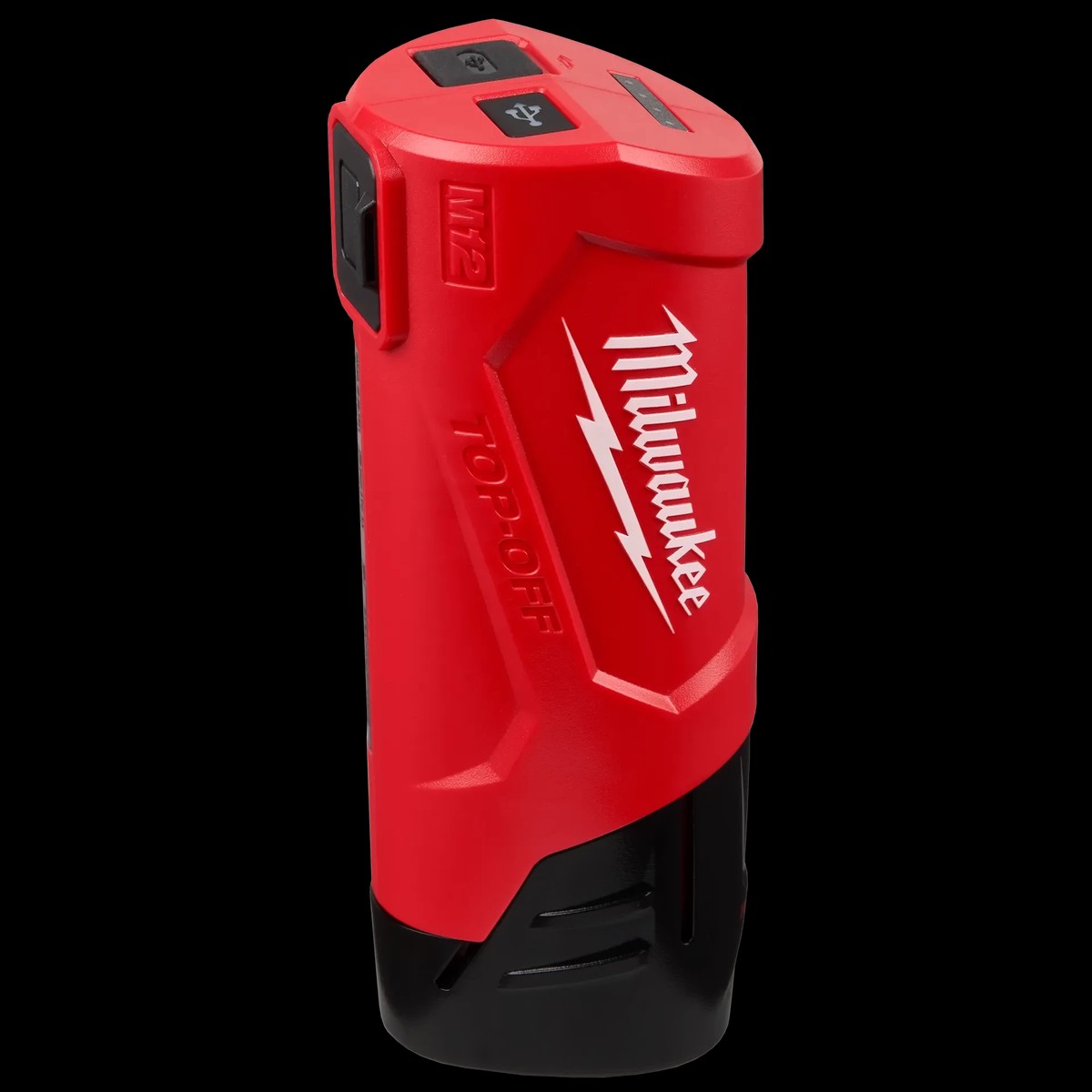 Power Source - MilwaukeeM12 TOP-OFF Power Supply and Charger, 48-59-1211