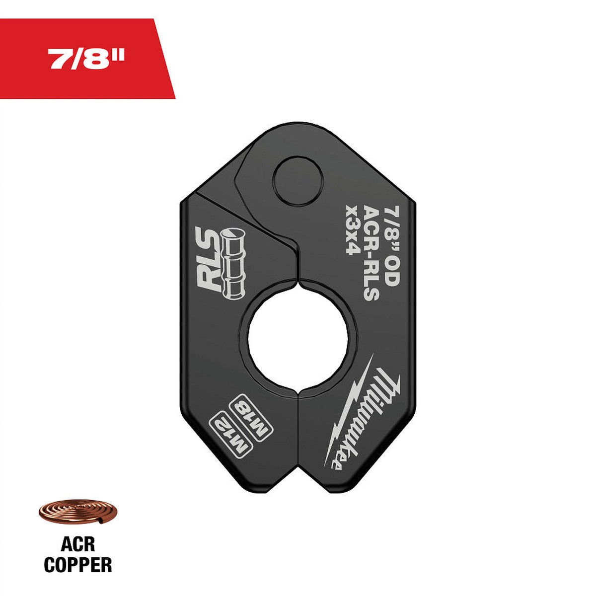 Press Ring - Milwaukee 7/8" RLS Pivoting Press Ring, 49-16-2656RX