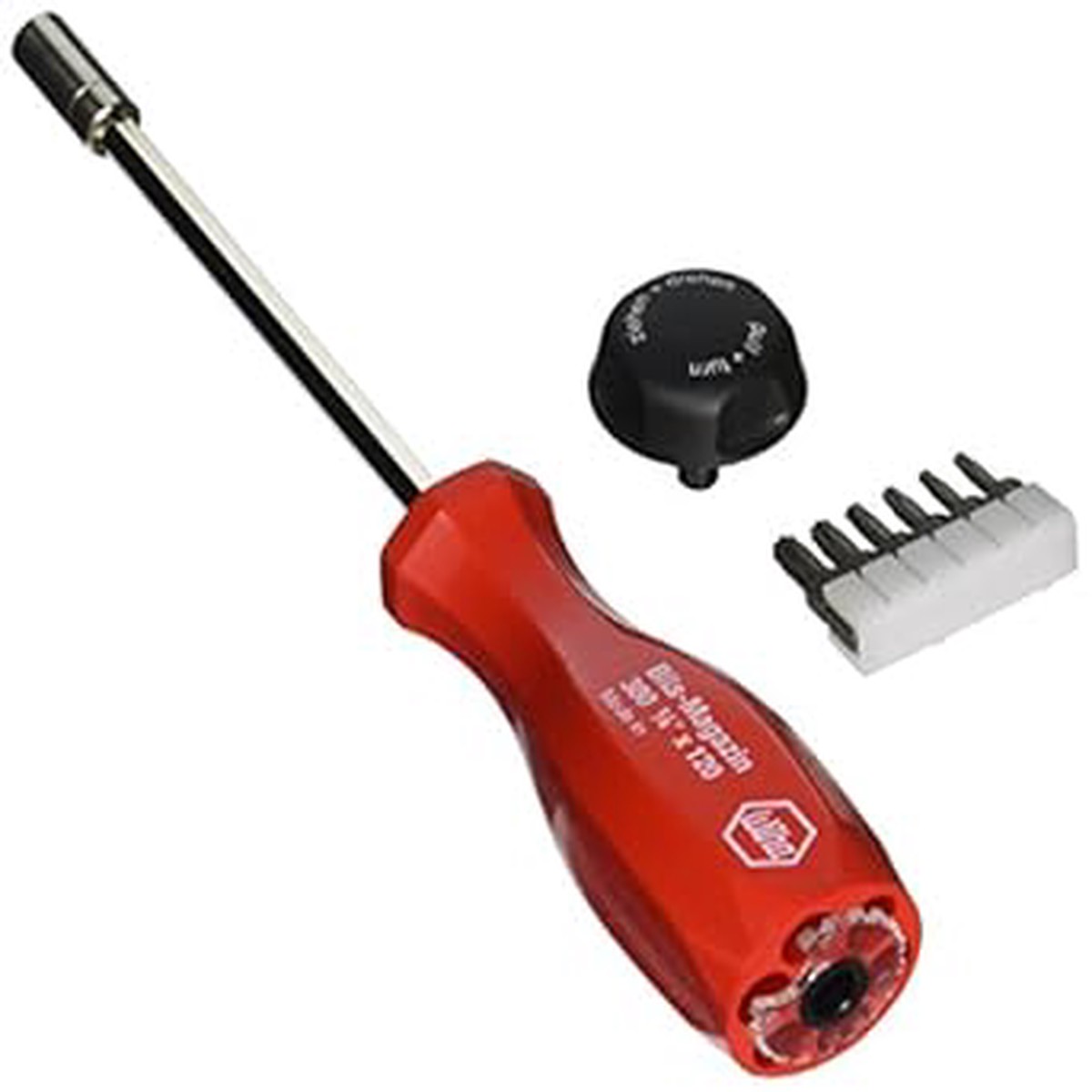 Screwdriver - Wiha Wiha Tools Torx Multi-Bit Screwdriver with Powerhandle T8 - T25, 38004