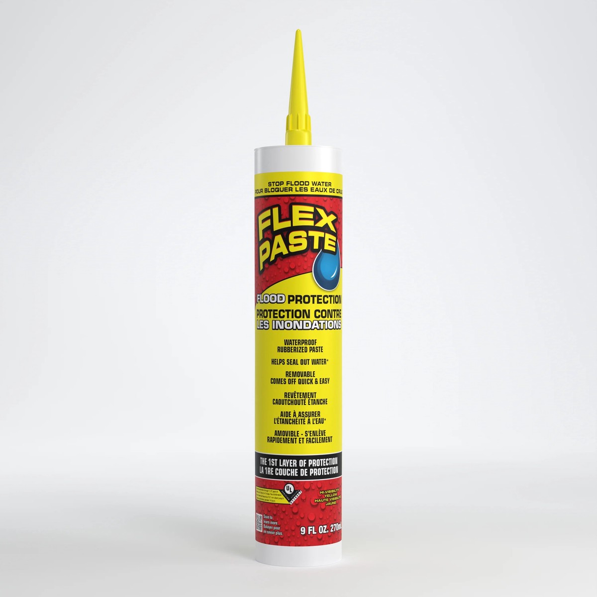 Sealant - Flex Seal Flood Protection Paste, Yellow, CN515YEL10
