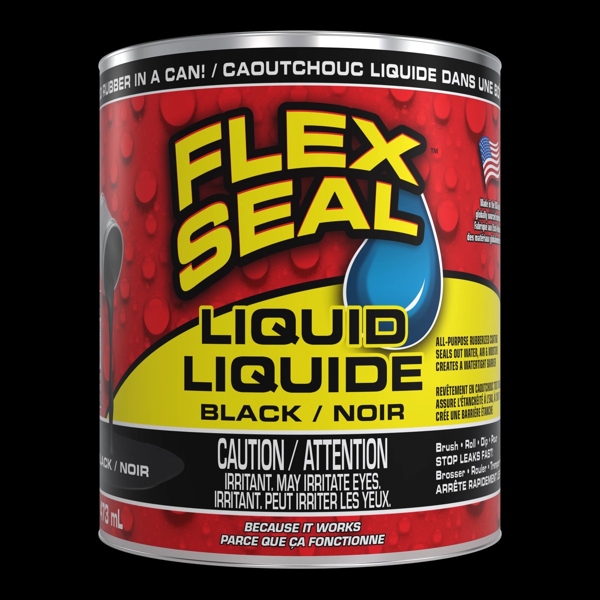 Sealant - Flex Seal Liquid, Various Sizes & Colours