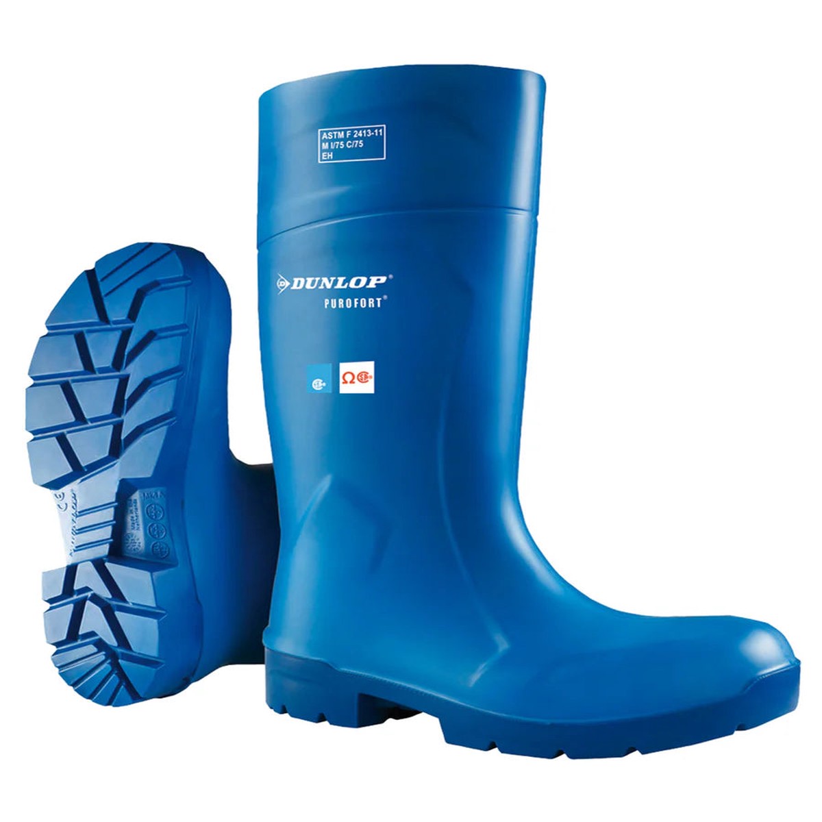 Work Boots - Dunlop - Purofort FoodPro Safety, Insulated Agrifood PU Work Boots, Various Colours