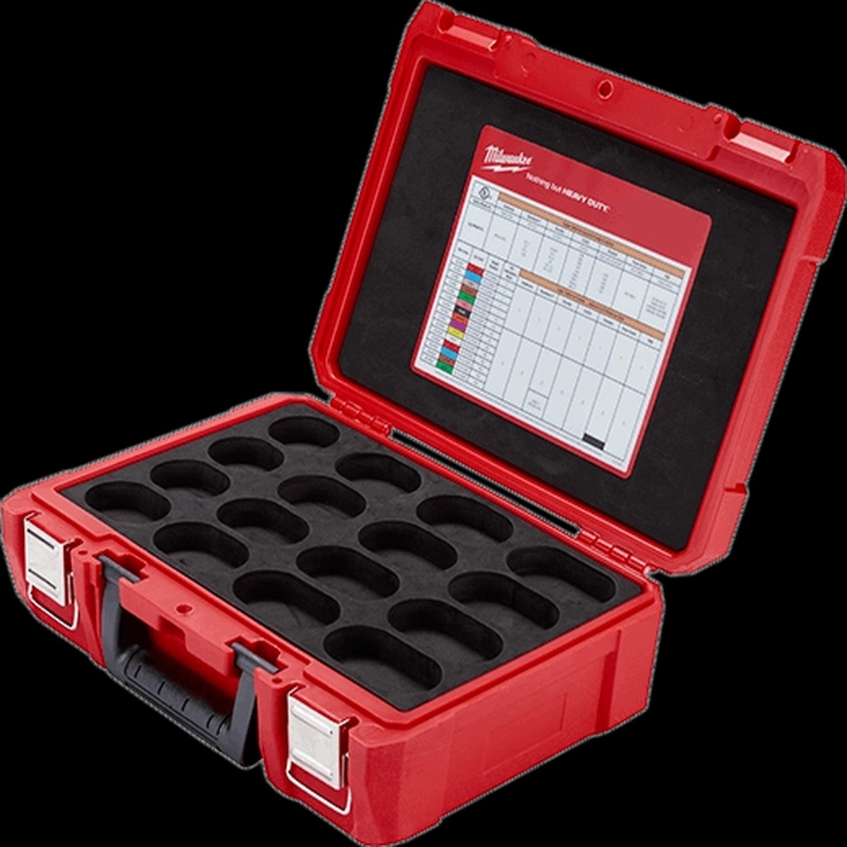 Case - Milwaukee Case for EXACT 12T U-Style Dies, 49-12-CASE