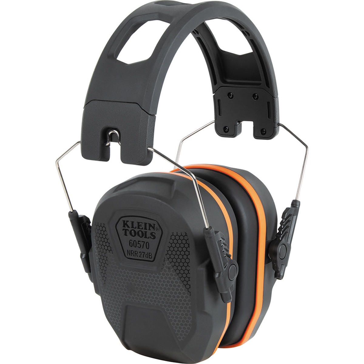 Earmuffs - Klein Tools Slim Over-The-Head Earmuffs, 60570