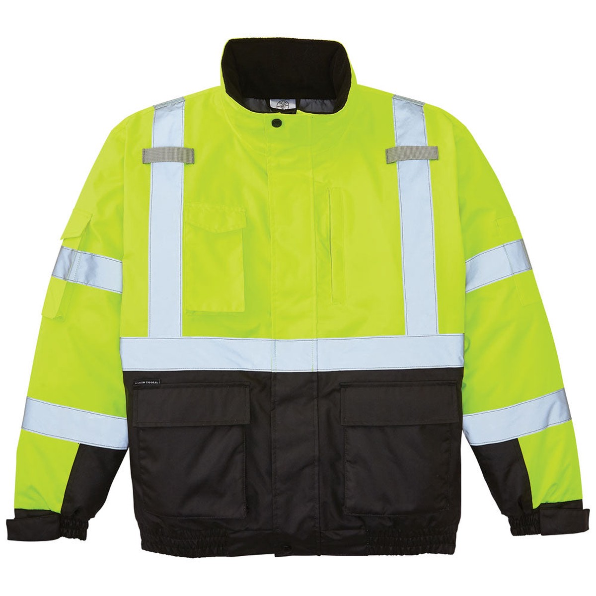 High-Visibility Winter Jacket - Klein Tools High-Visibility Winter Bomber Jacket