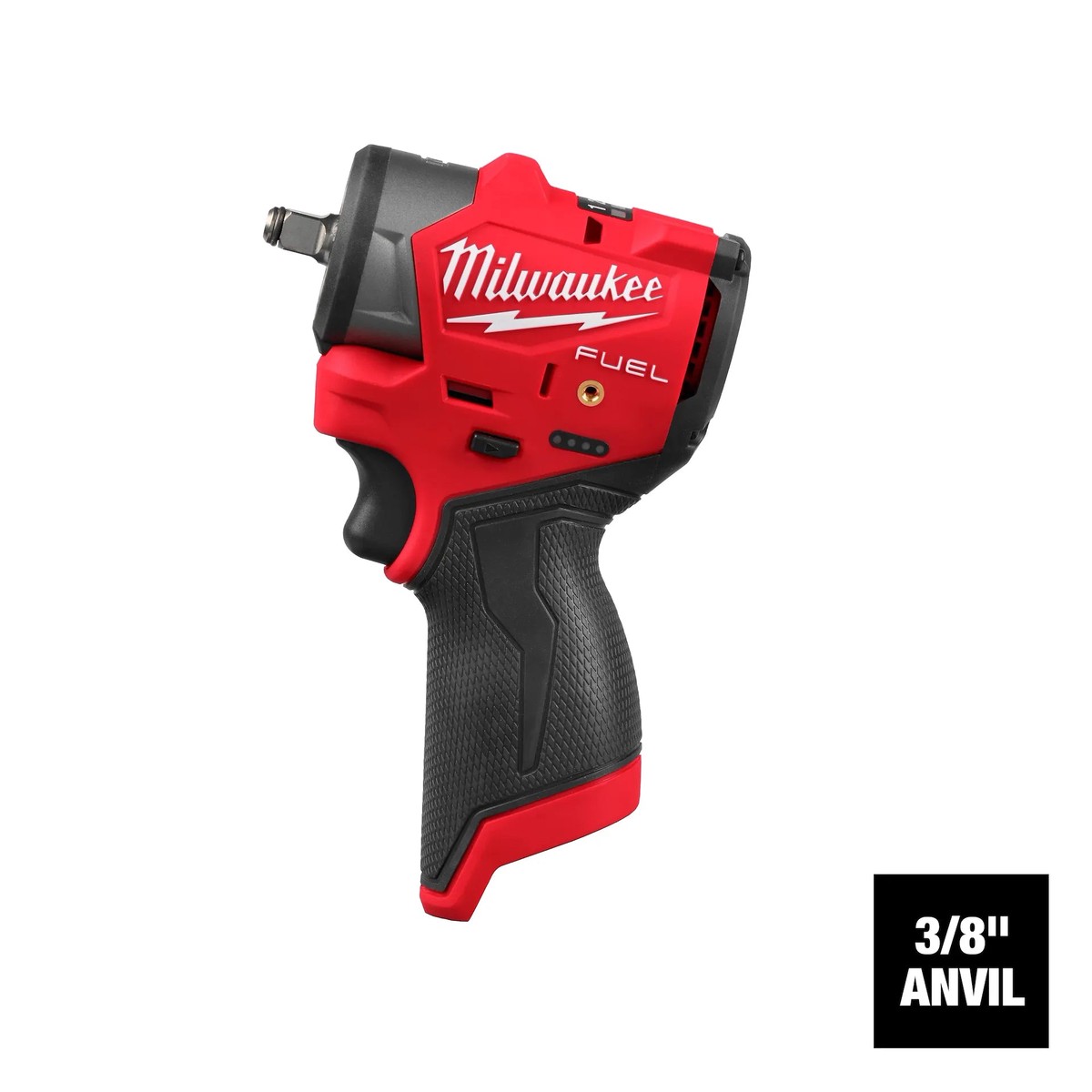 Impact Wrench - Milwaukee M12 FUEL 3/8" Subcompact Impact Wrench w/ Friction Ring (Tool Only), 3049-20