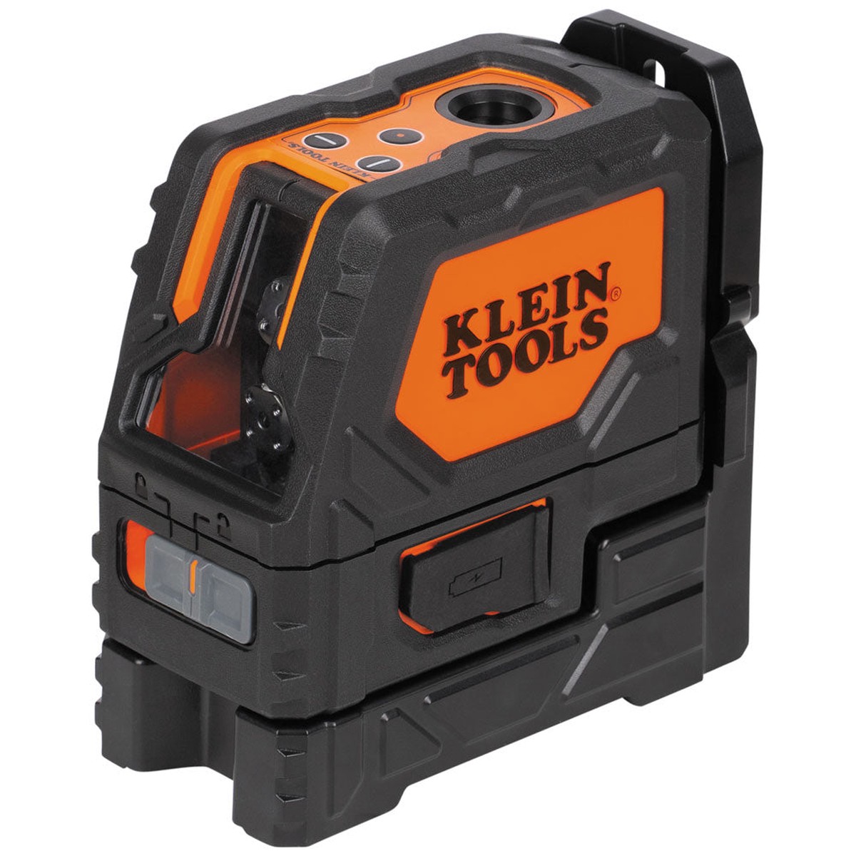 Laser Level - Klein Rechargeable Self-Leveling Green Cross-Line Laser Level with Red Plum, 93LCLGR