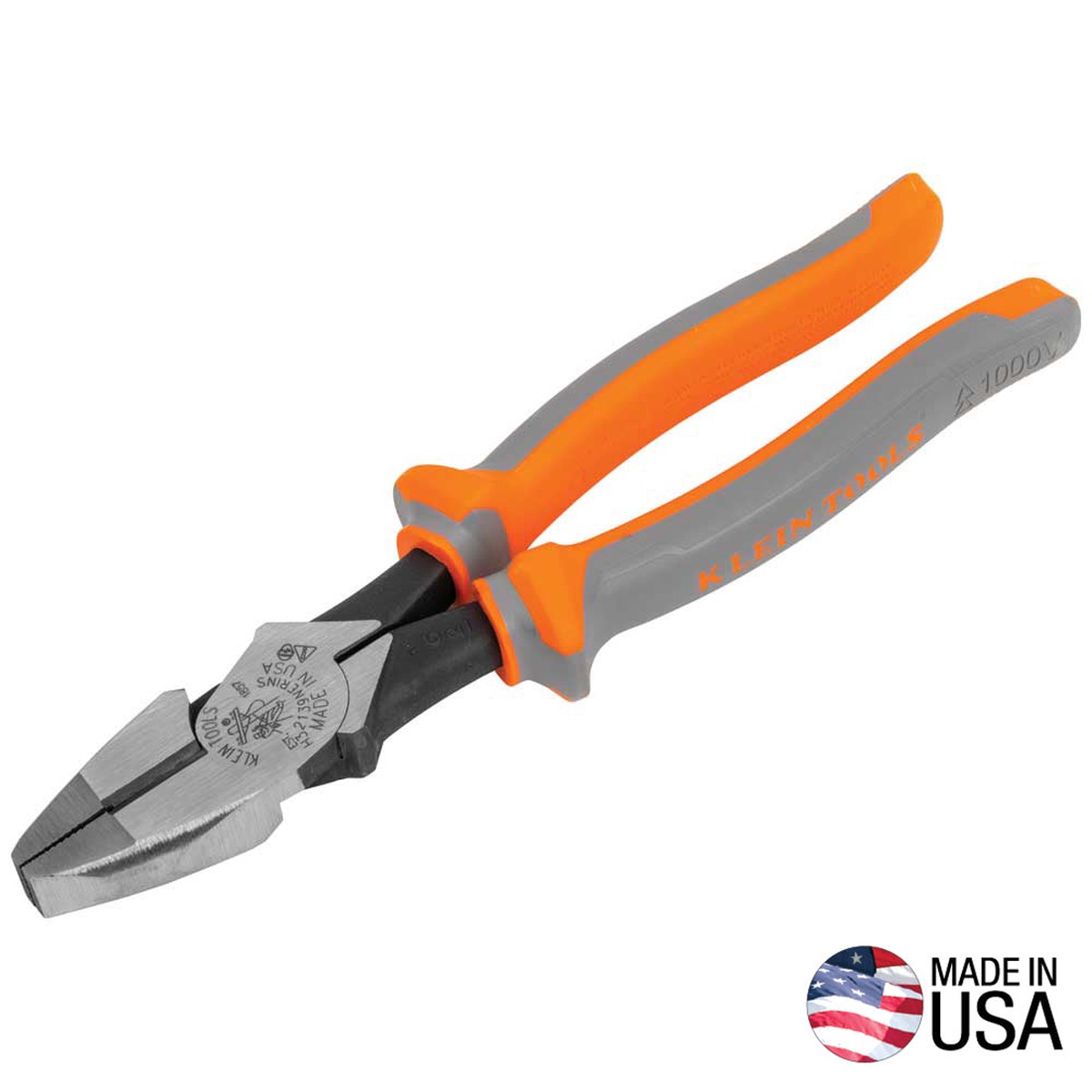 Pliers - Klein Tools Insulated Pliers, Side Cutters, 9-Inch, 2139NERINS