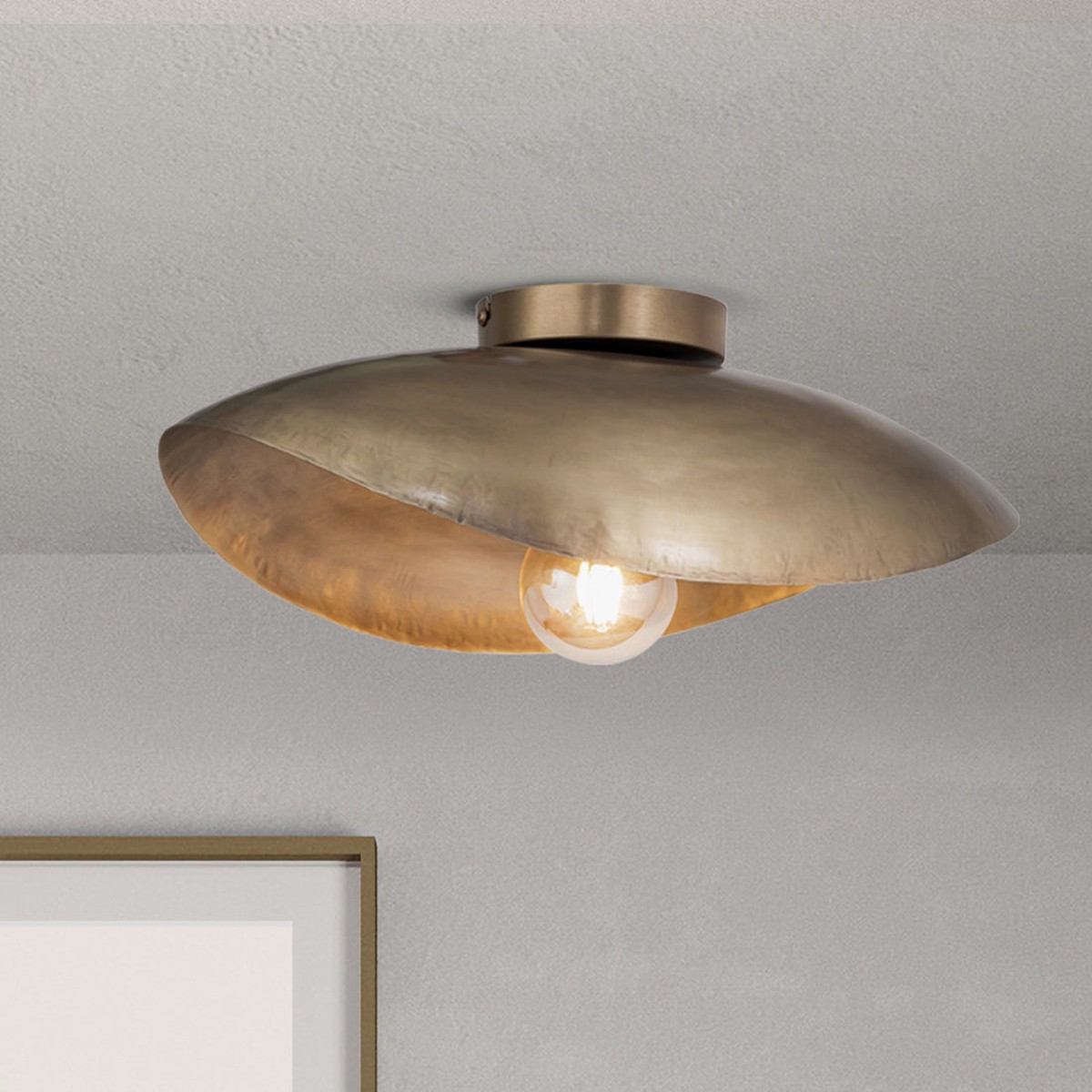 Ceiling Light - Canarm MAVERICK Flush Mount, IFM1182A17AB