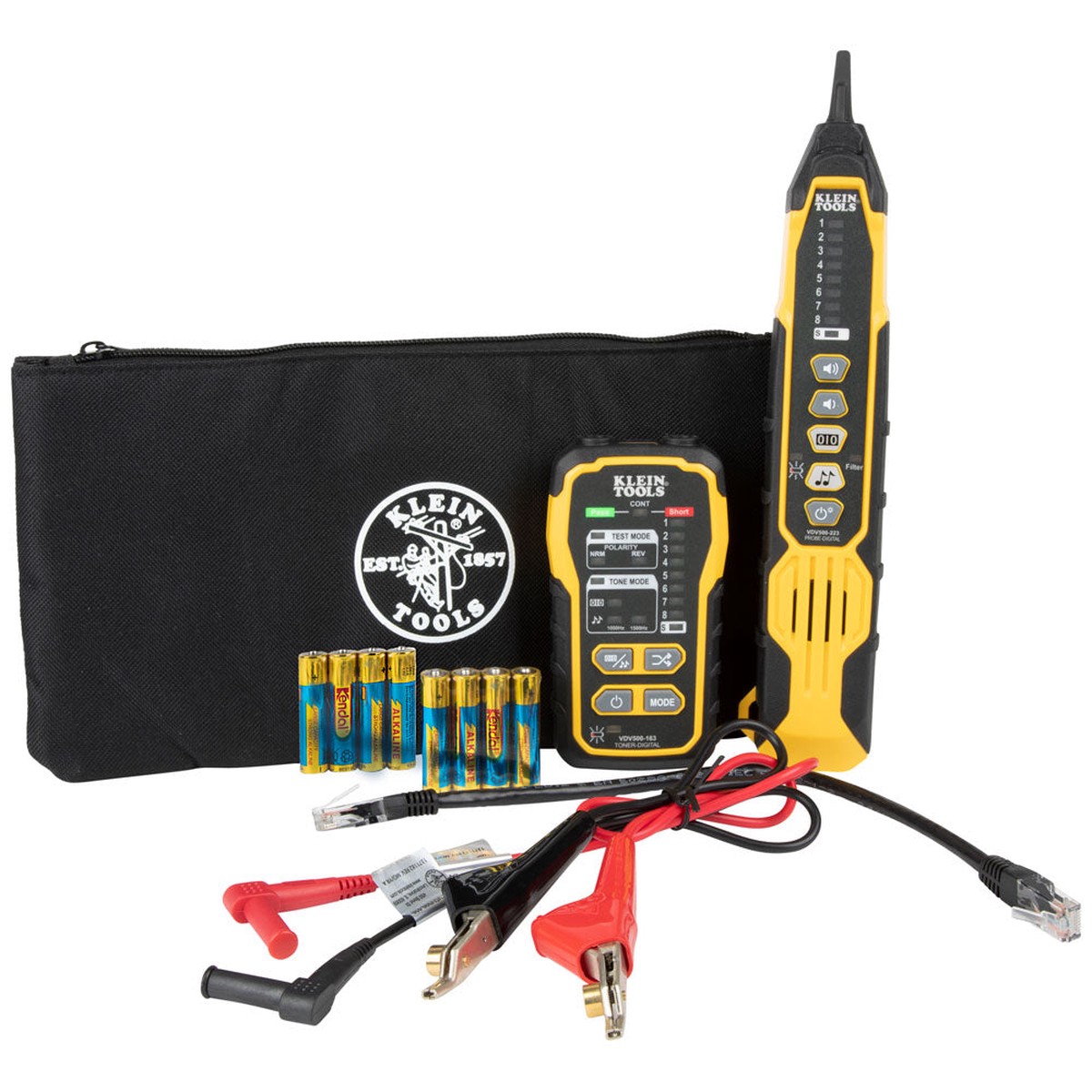 Digital Tone & Probe Set - Klein Tools Digital Tone and Probe Set, VDV500-920