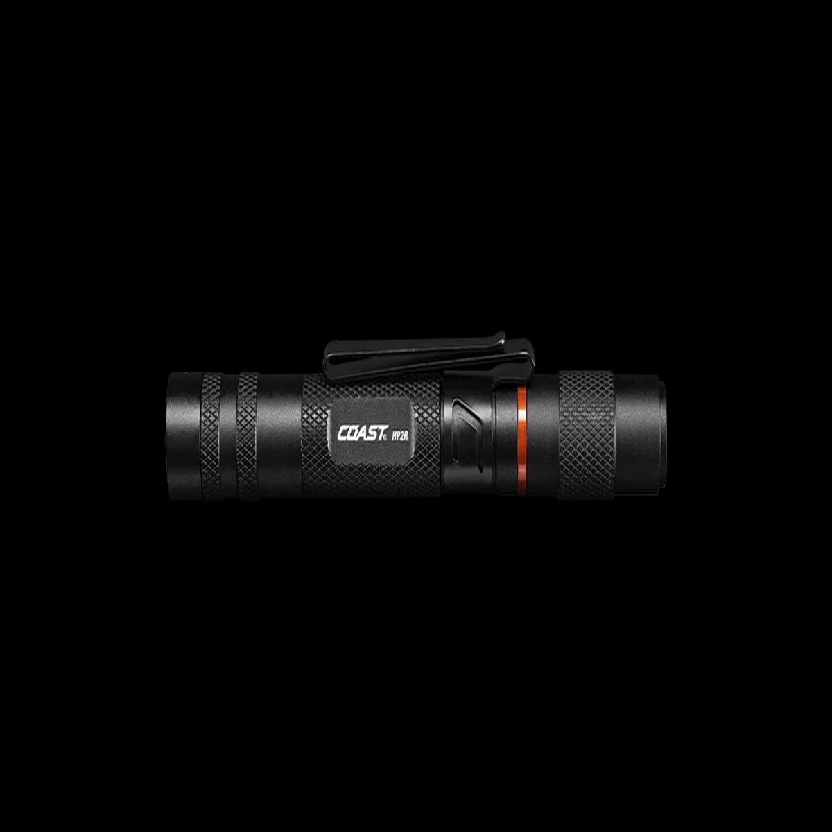 Flashlight - COAST HP2R 280 Lumen Rechargeable Focusing Penlight, Black, 31144