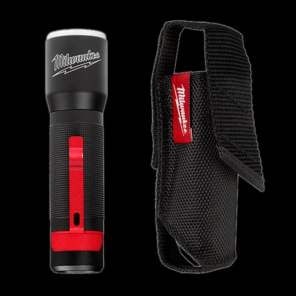 Flashlight - Milwaukee 325L Focusing Flashlight w/ Holster, 2107S