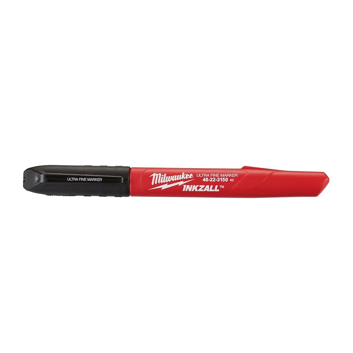 Marker - Milwaukee INKZALL Black Ultra Fine Point Marker (Pack of 12), 48-22-3150